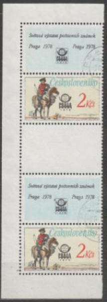 2255 K + ZN + K + K + ZN svisle ● - 1977 - PRAGA 1978
